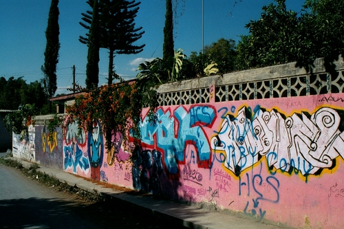 Graffiti in Cuernavaca, Mexico